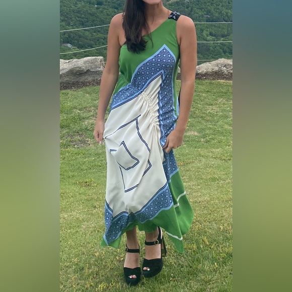 Tory Burch Sloane Silk Dress - Picture 6 of 8